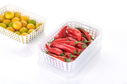 2 in 1 Multi Storage Boxes Freezer Storage Containers